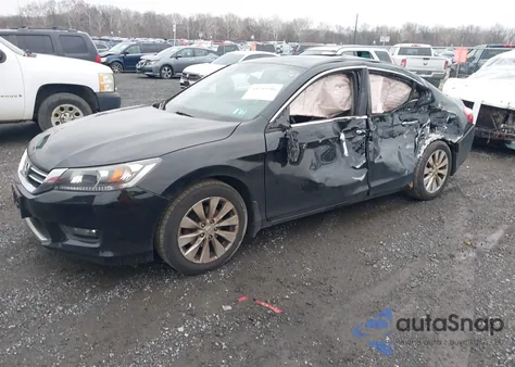 2014 Honda Accord Ex-L from USA, damaged, VIN 1HGCR2F8XEA285806